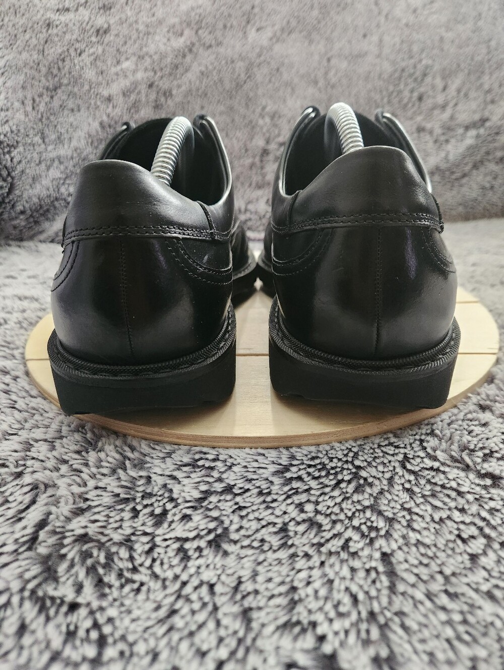 Mephisto Goodyear Welt Black Leather Bicycle Toe Casual Shoes Men's Size 8.5 - Picture 7 of 9
